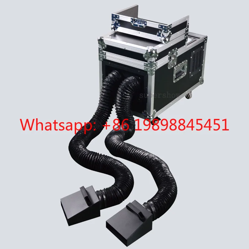 3000w Water Machine Low Machine With Lying Machine Wedding Show Double Tube Fog Smoke Fightcase Ground Smoke for Stage