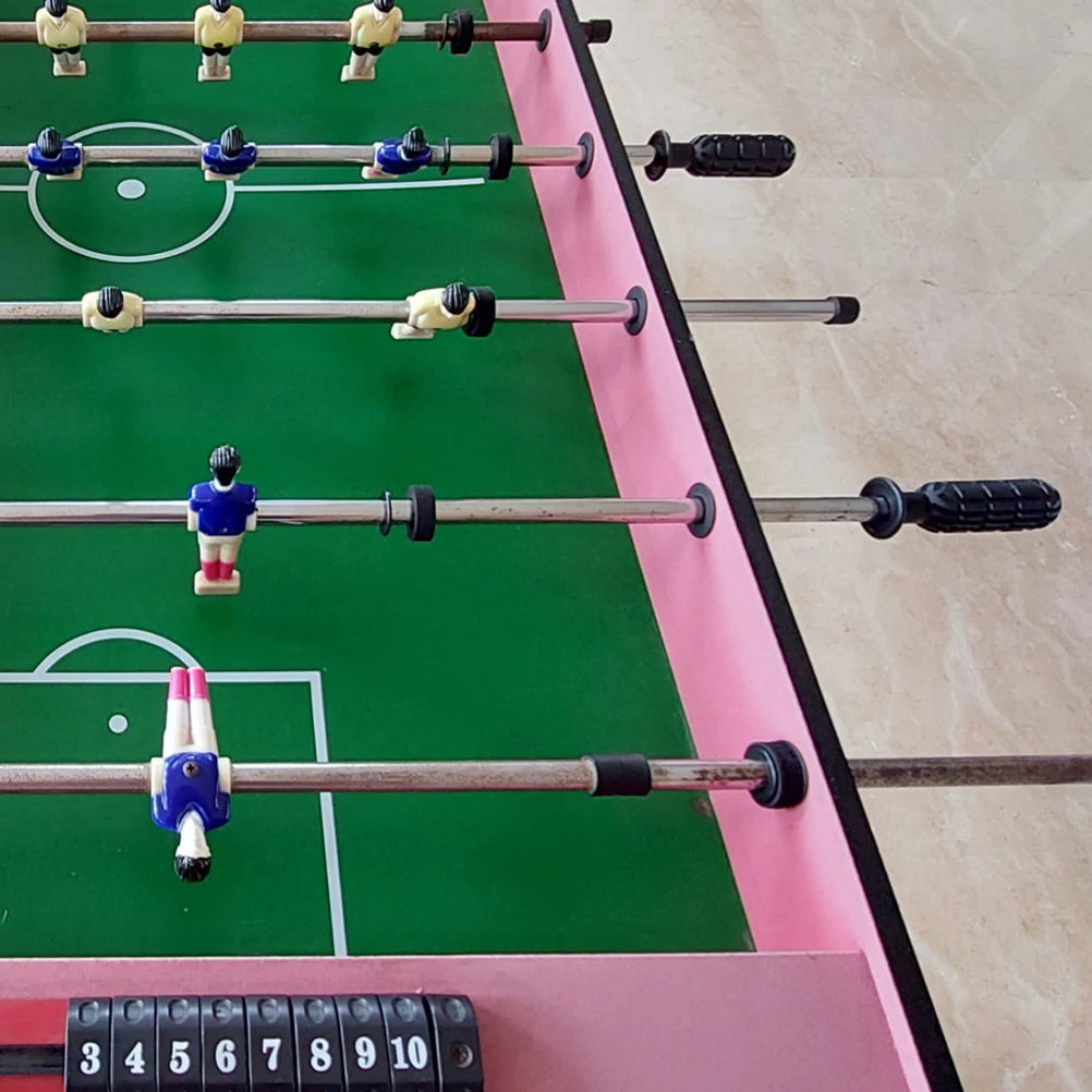 2Pcs Foosball Handles Table Football Parts PVC Replacement Accessories Soccer Table Grips Practical Gaming Control