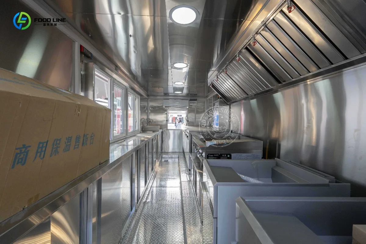 Reboque de comida personalizado de 18 pés EUA DOT Fast Food Concession Catering Preço de fábrica totalmente equipado