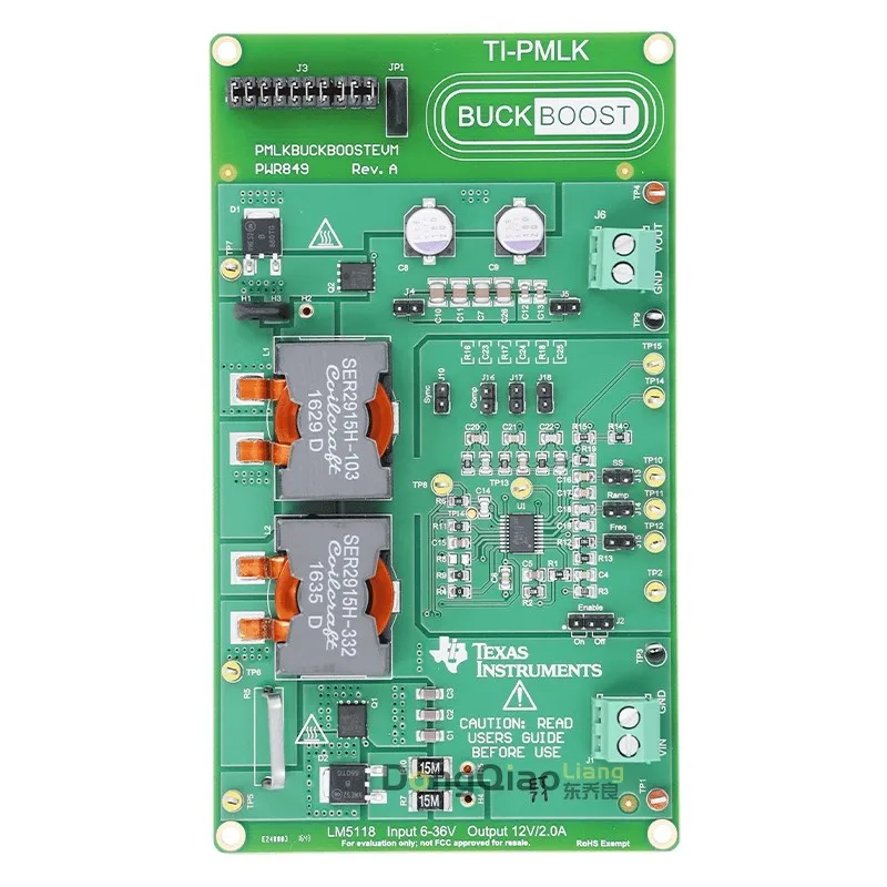 PMLKBUCKBOOSTEVMB LM5118 Buck/Boost TI-PMLK Kit de laboratório de gerenciamento de energia