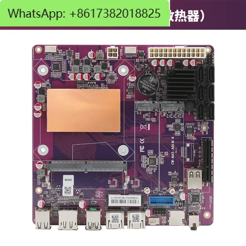 N100/N305 DDR5 M2 6 * Scheda principale NAS con slot SATA PCIE