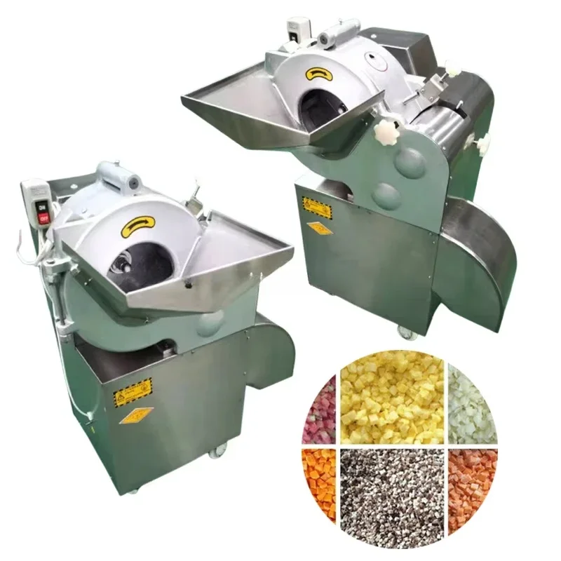 Carrot chopper dicing slicing machine automatic vegetable cutter sweet potato dicing cutting machine