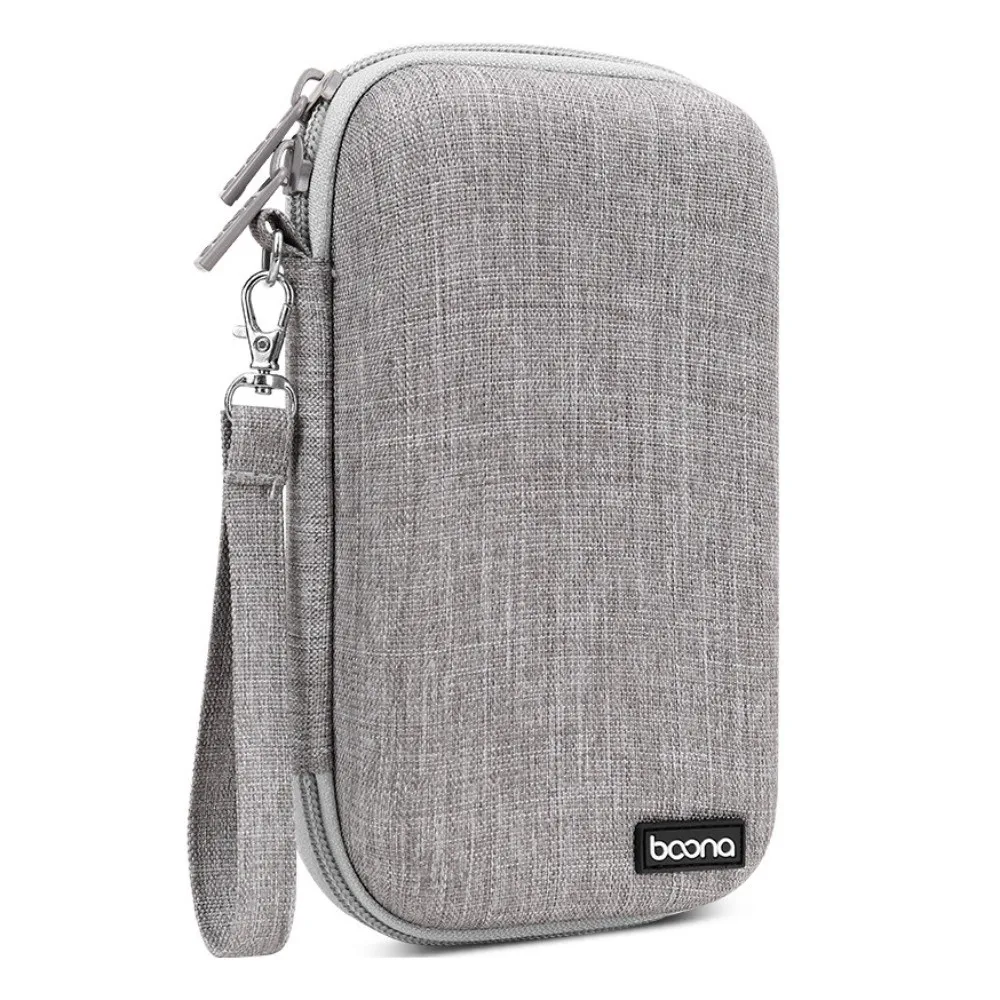 

Hard EVA Power Bank Storage Bag Large Capacity Dust Proof Cable Organizer Pouch Shockproof Multi-Function