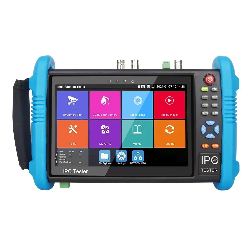 All in one IP camera tester 5 inch IPS touch  4K HD CCTV camera tester