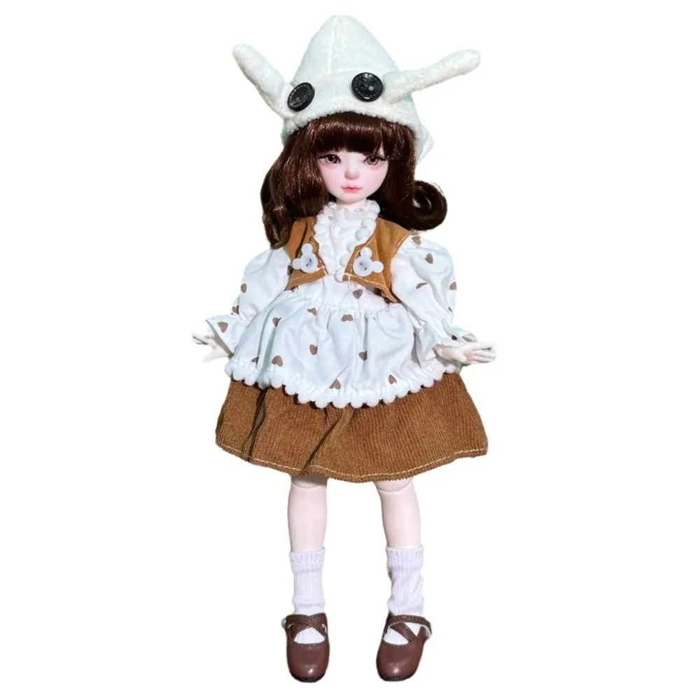 30cm 사이즈 BJD 의류 1/6 스케일 스커트 디자인 로리타 스커트 캐주얼웨어 소녀 스타일 변신 의상 소녀 생일 선물