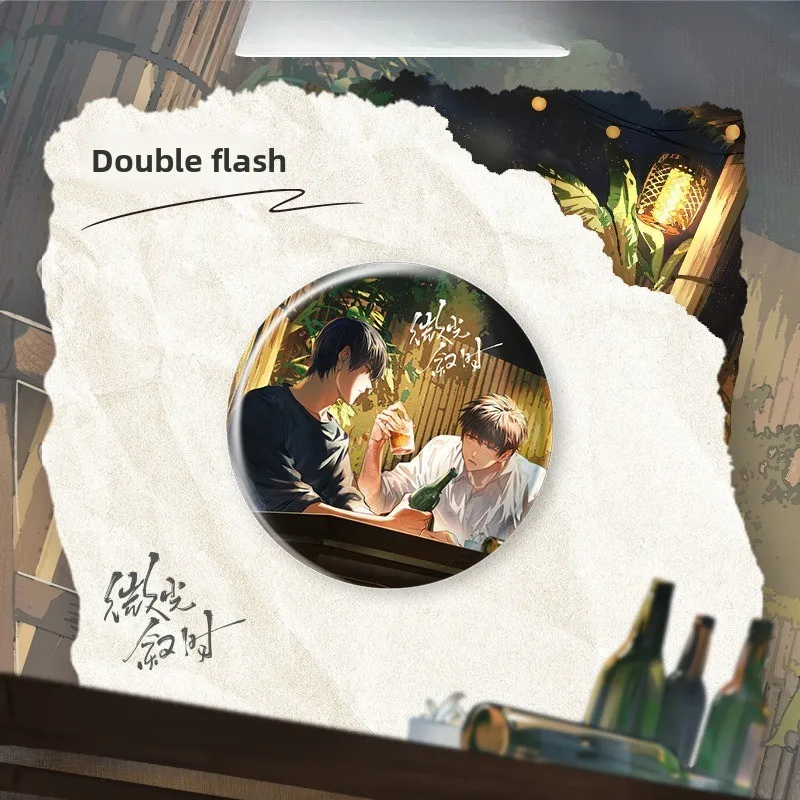 

[Пятно] Настоящие заметки с могилами, время мерцания, серия династии цветов ночной луны, значок, Polaroid, прозрачная карта