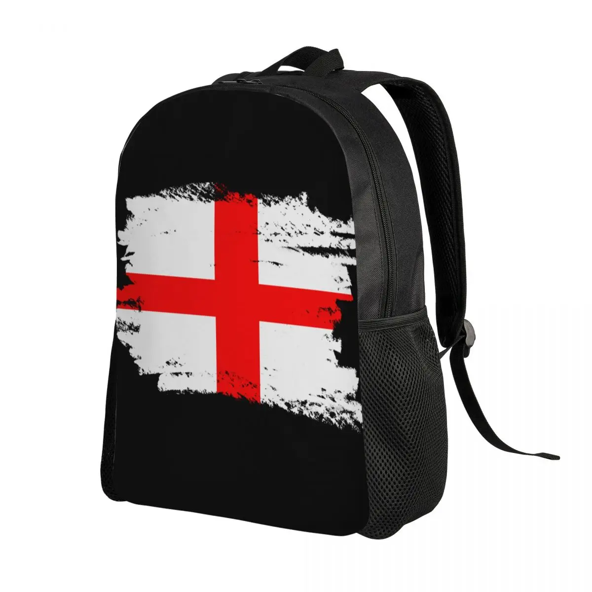 Personalized England Flag Backpack Men Women Basic Bookbag for College School UK Union Jack British Proud Bags