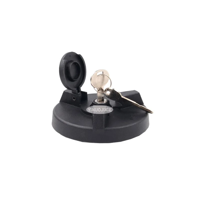 

For SH200 Mitsubishi Diesel Tank Cover Excavator Accessories Safety Lock Keyed Tank Cover 21366