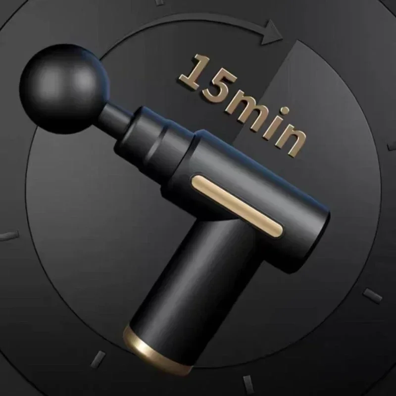 Pistol Fasia Mini Terbaru 2025 - Pijat Otot Multifungsi, Dapat Diisi Ulang, Ideal untuk Latihan & Kebugaran