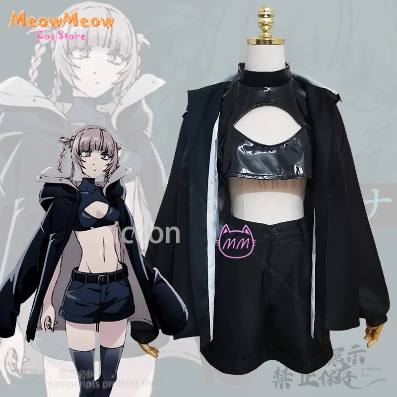 Nazuna Nanakusa Cosplay Hot Anime Call Of The Night Costume Vampire Jacket Uniforms Activity Party Role Play Clothing Wig Lolita