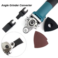 Multifunctional Angle Grinder Attachment Converter Oscillate Saw Blade Adapter Multi Power Tool Part M10 M14 Type 100 115 125