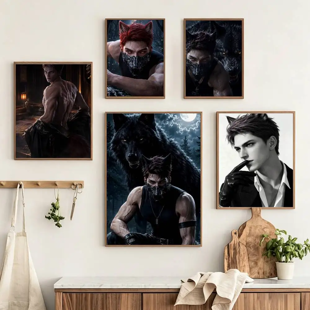 So Cool V-Valko Love and Deepspace  Custom HD Waterproof Self Adhesive Wall Art Poster