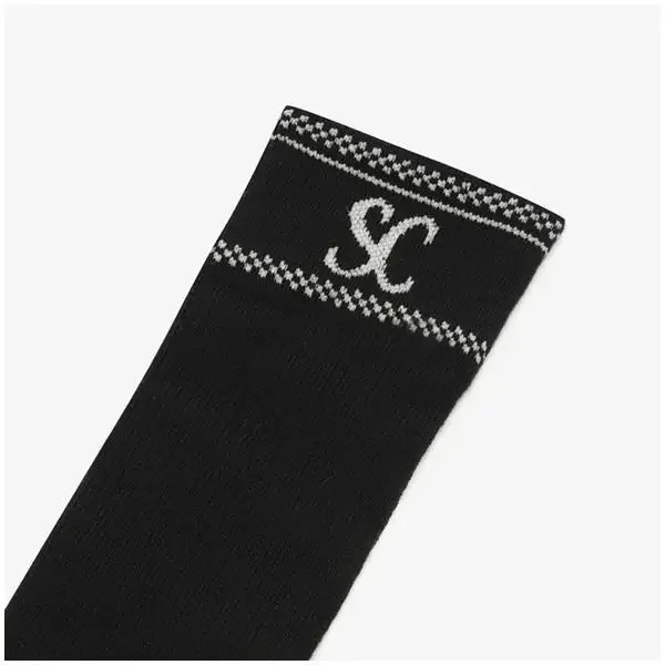 SC Golf socks Women\'s logo non-slip breathable stockings Sports towel socks tide