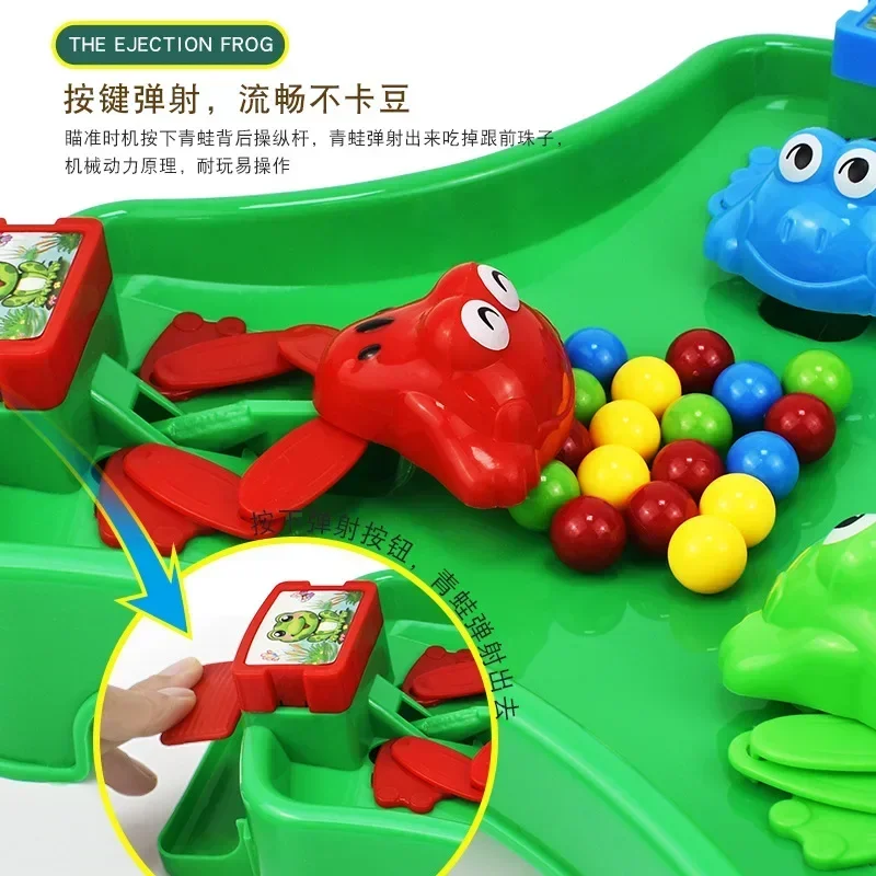 Fun Frog Eats Beans Kids Toys Table Board Game Parent-child Interaction Amuse Decompression Educational Games Children Toy Gifts