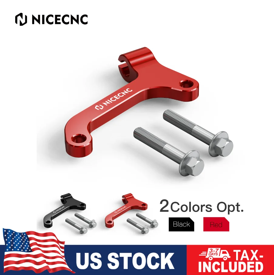 NICECNC For TRX450R Clutch Cable Holder For HONDA TRX 450R 2004 2005 6061-T6 Aluminum 22838-HP1-670 Lightweight ATV Accessories