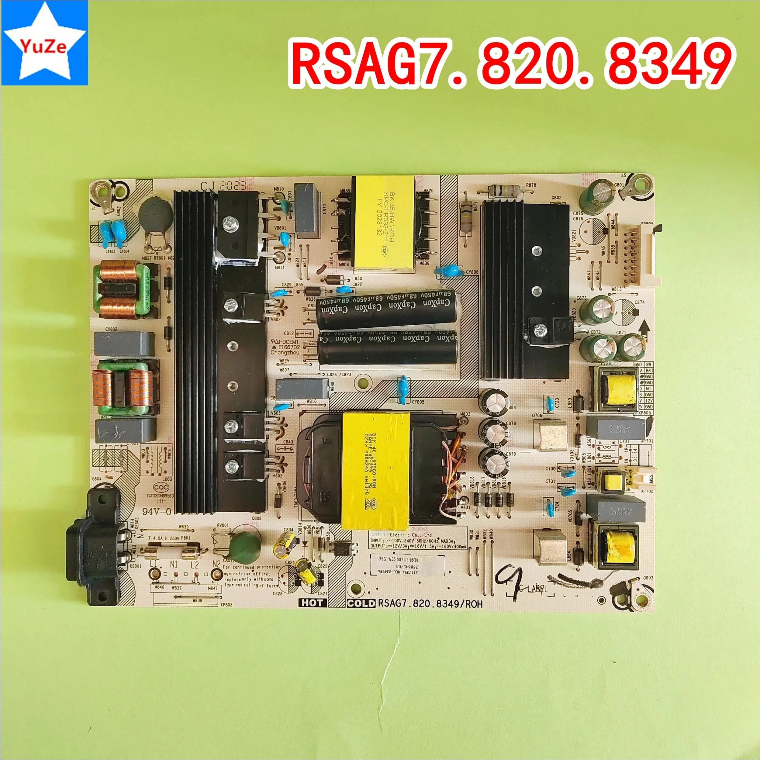 rsag78208349-ハイセンス-58b7200uw-58h6550e-h50b7500uk-h58a6100-58q7370u-テレビ用電源ボード-rsag7-820-8349-roh