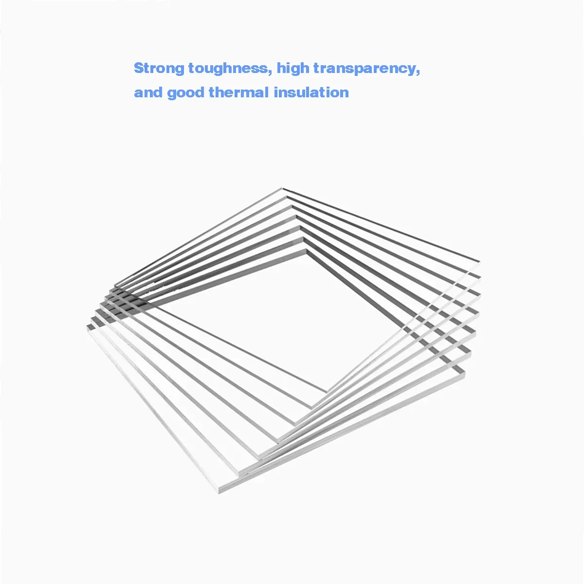 1 PCS Flame-Retardant Polycarbonate Endurance Board Hard Board/PC Board Plastic Board Hard Sheet Baffle, Thickness 1-30mm