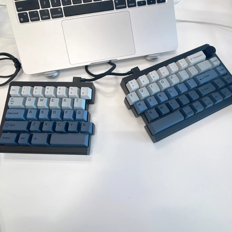 

EPOMAKER Split65 Mechanical Keyboard Wireless Tri-mode Hot Swap RGB Gasket Ergonomic Custom 65% Office Gaming Keyboard PC Laptop
