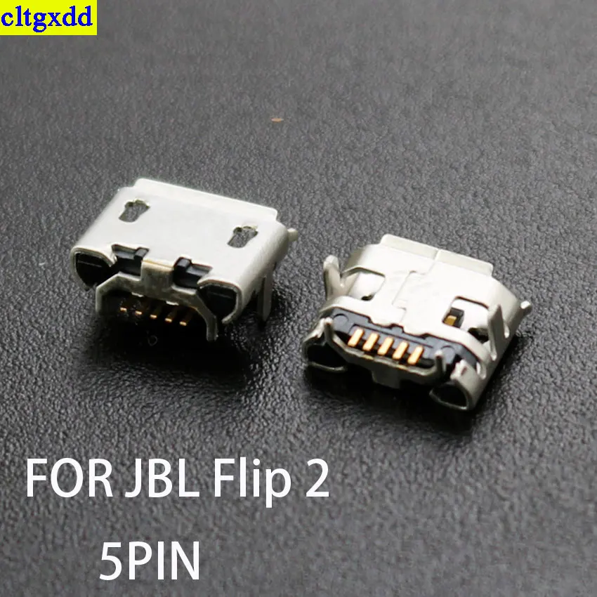 Cltgxdd 2piece Micro USB charging port connector for JBL ChargeFlip 3, Flip2, Flip3, Flip4, Pulse2, Clip 2, E3 port