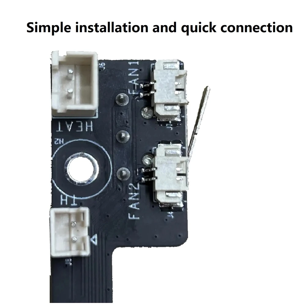 Original Hotend Adapter Plate E3V3-Nozzle PCBA Breakout Module Board Replacement Compatible with Creality Ender 3 V3 SE