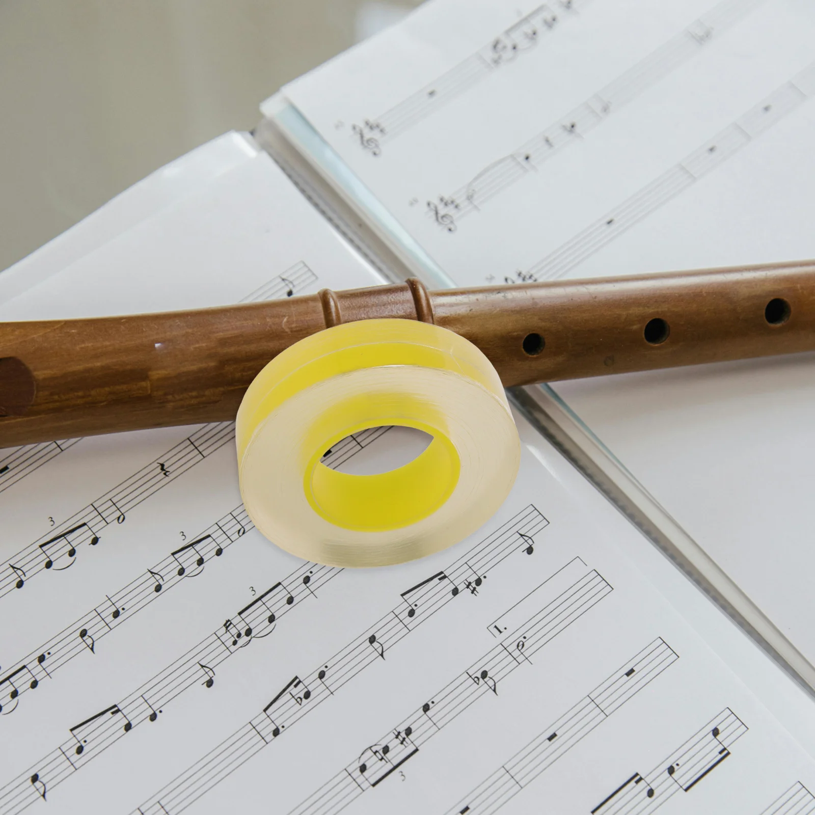 

Bamboo Flute Membrane Transparent Self Adhesive Film for Dizi Beginners Music Enthusiasts Traditional Chinese Flute Accessories