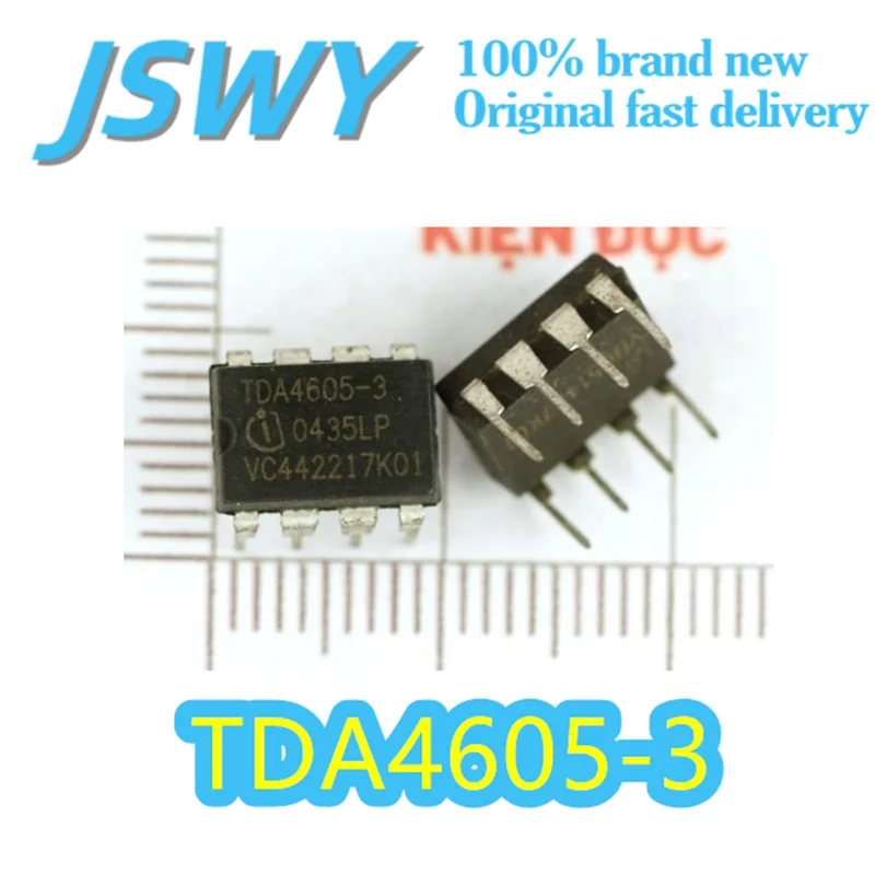 

(10/50 pieces) TDA4605-3 Original PWM power control TDA4605 DIP-8 package 85V-265V wide voltage electronics fast shipping