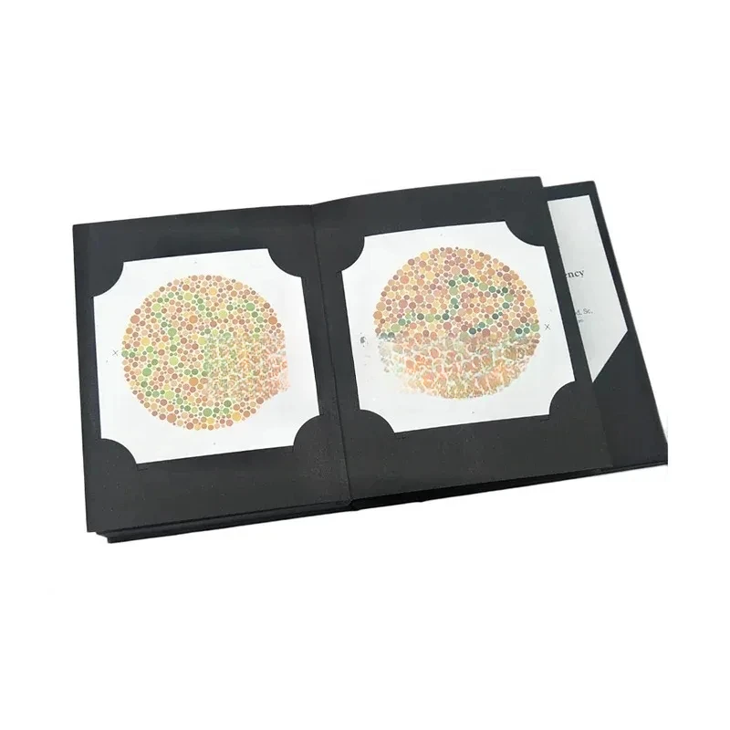 38 Plate Ishihara Color Blindness Testing Book For Vision Test