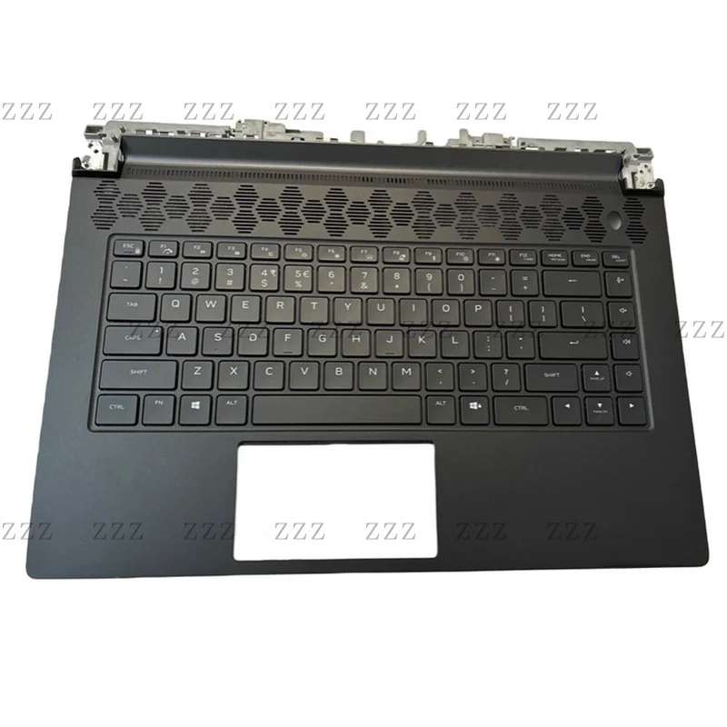 ZZ For Dell Alienware M15 R5 R6 Palmrest Upper Case WIth KeyBoard 00P3H1 0P3H1