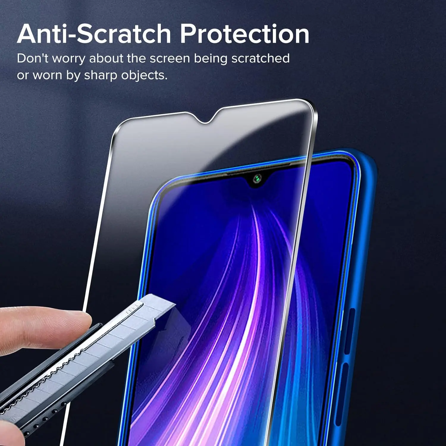 2/4Pcs Tempered Glass For Xiaomi Redmi 7 Screen Protector Glass Film