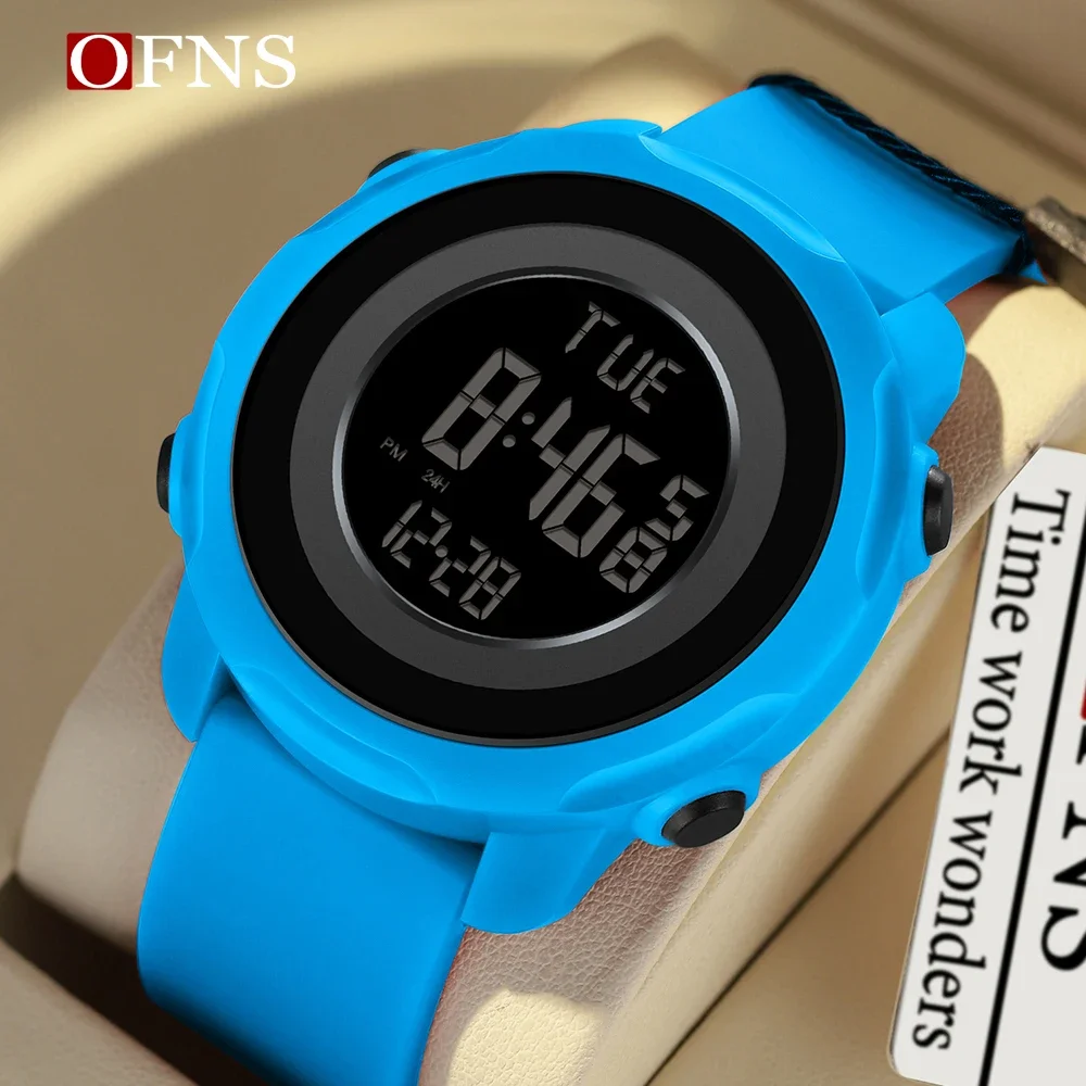 

SANDA 2024 Top Brand Luxury New 6122 Men Watches Sports Pedometer Calories 50M Waterproof LED Digital men’s Wristwatch