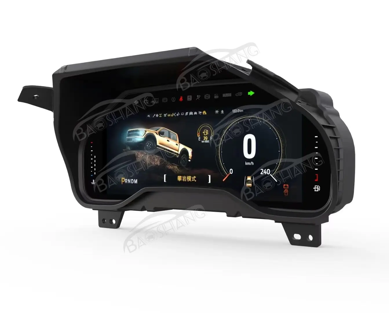 12.3'' Digital Cluster for Ford F150 Raptor Series 2015-2020 Car LCD Dashboard Instrument Panel Speed Meter Multimedia Player