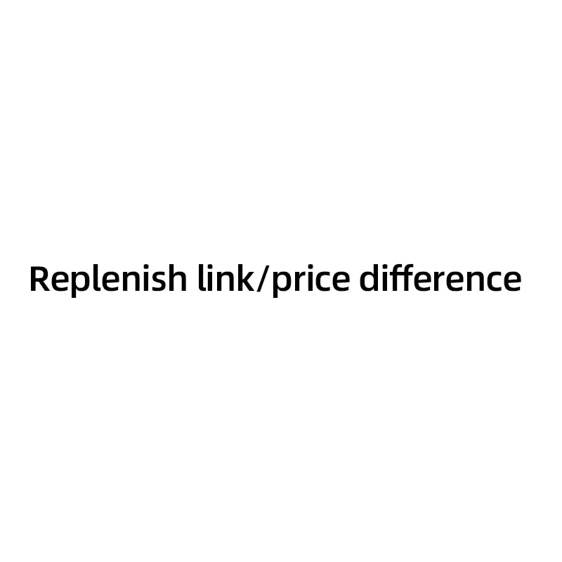 

Replenish link/price difference