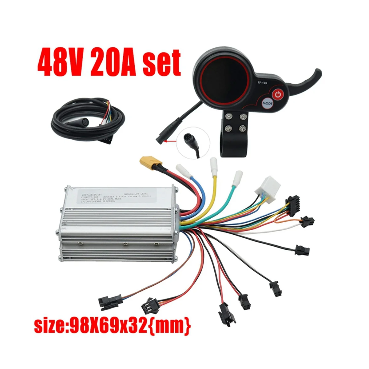 

For KUGOO M4 Electric Scooter 48V20A Controller Component Control Board Communication Instrument TF-100 Display