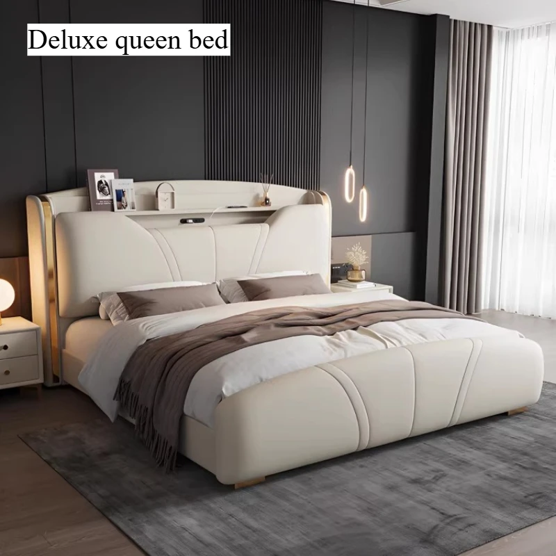 

Minimalist Fancy Bed Frames Queen Storage Lounge Sleeping Bed French Wooden Frame Muebles Para Dormitorio Bedroom Furniture