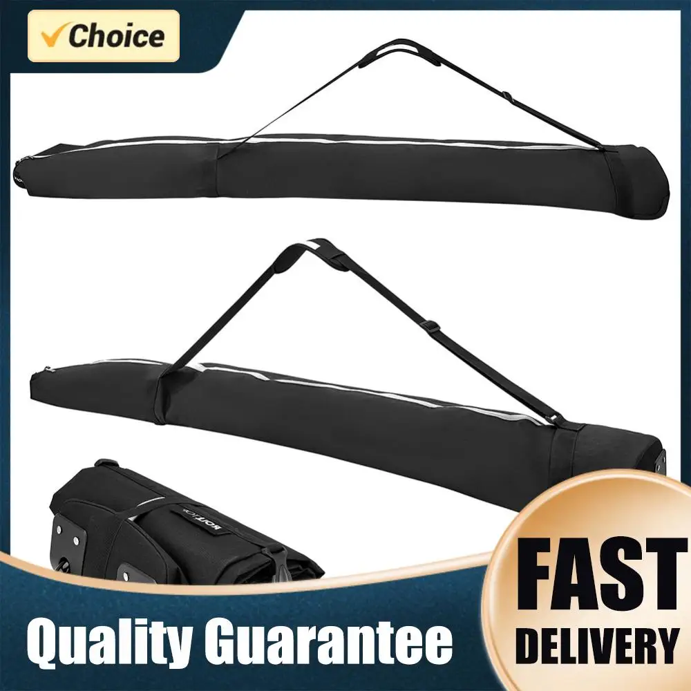 

194x32cm Snowboard Bag with Wheel Winter Ski Equipment Storage Bag Large Capacity Waterproof for Snowboard Goggles Gloves