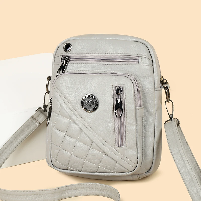 

Vintage Small Crossbody Bags for Women, PU Leather Purses and Handbags Designer Shoulder Bag Female Phone Pocket Bag