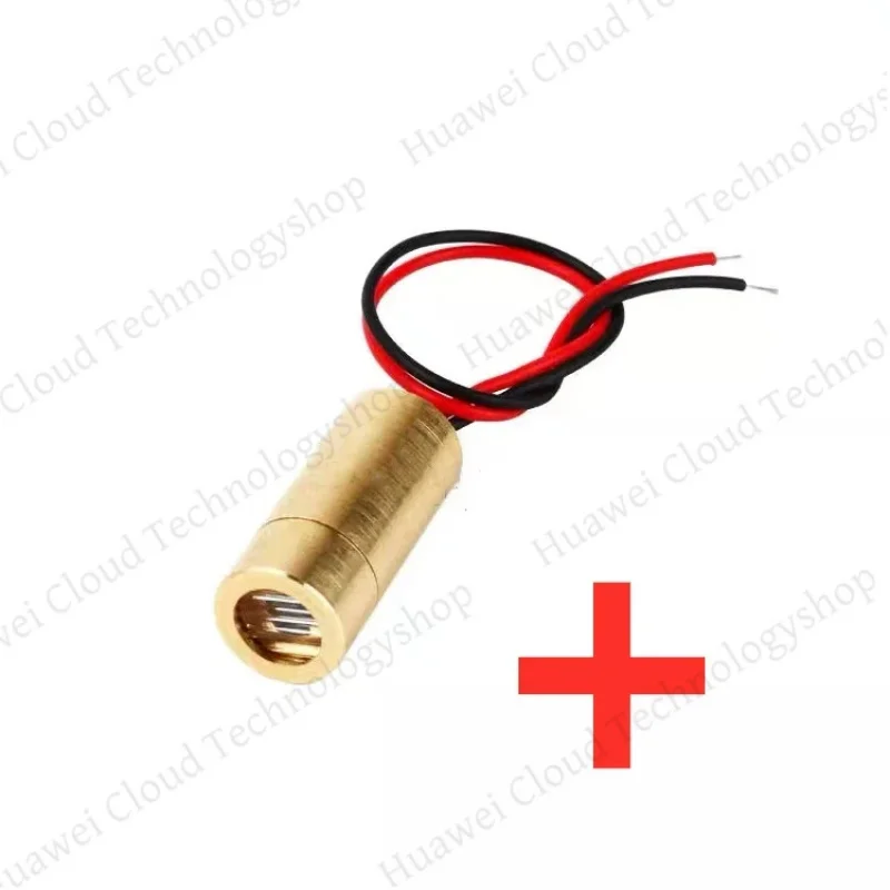 5 قطعة 650nm 9 مللي متر رأس الليزر خط واحد عبر نقطة نمط أنبوب ليزر أحمر 50 ميجا واط 3 فولت/5 فولت ليزر ديود ، أنبوب ليزر أشباه الموصلات كوبري