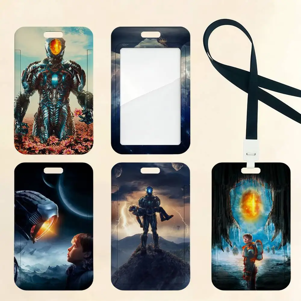 

Movie L-Lost In S-SpaceS Card Holder Cardcase Bank Credit Student ID Subway Work Permit Badge Holder Door Card