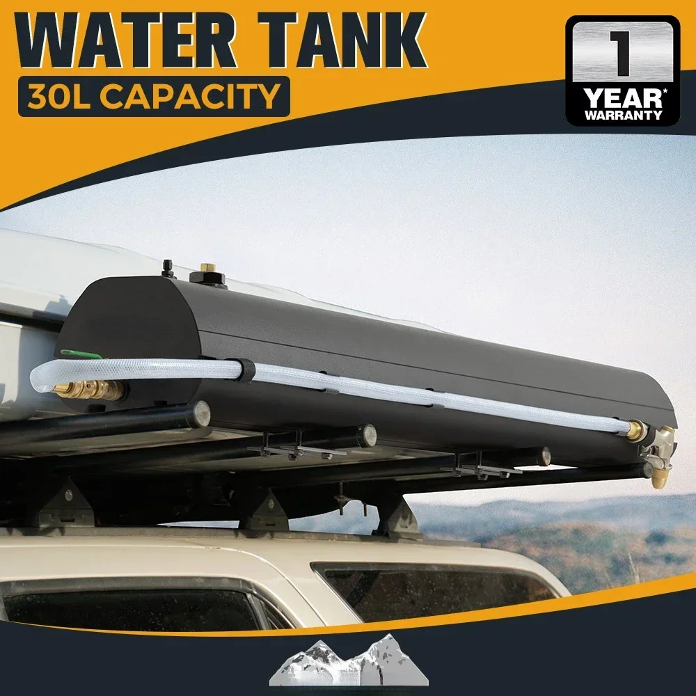 30L Outdoor Travel Vehicle Water Storage Tank Off road RV Roof Water Tank