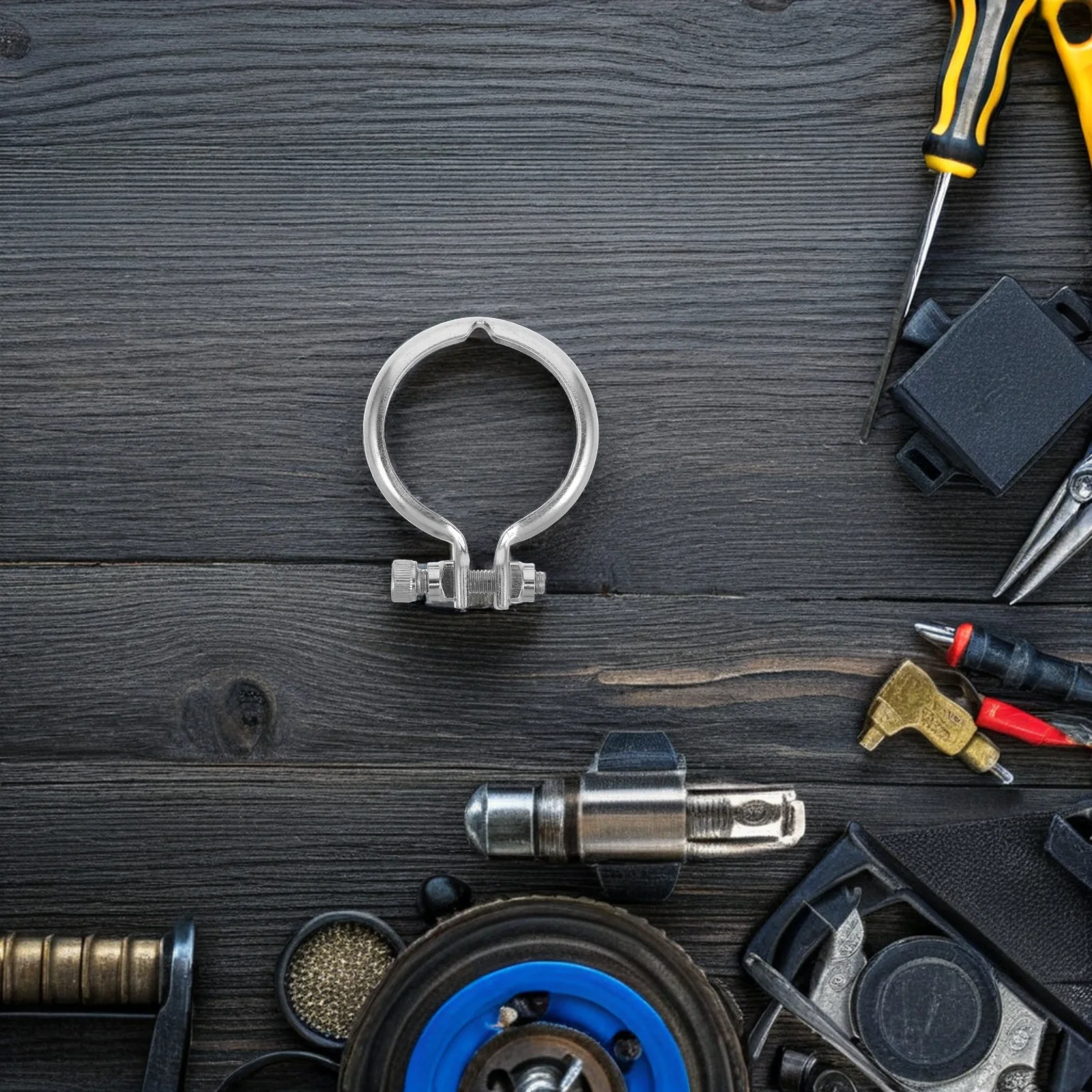 Egr أنبوب ختم المشبك متوافق مع سيتروين إعادة تدوير غاز العادم المعدني الثقيلة مقاومة درجات الحرارة العالية السيارات #4