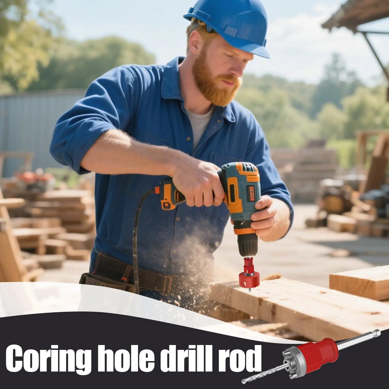 

Сверло для сверления отверстий с шестигранным хвостовиком, резак для деревянных отверстий, быстродействующий открывалка для сердечников из углеродистой стали для железных гипсокартонов, гипсокартона