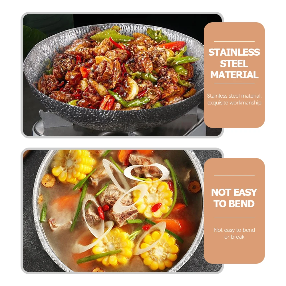 Olla de cocina japonesa pequeña de inducción caliente de acero inoxidable, utensilios de cocina multiusos, regalos