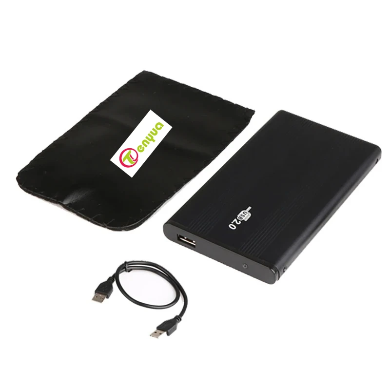2025 USB2.0 Hard Drive Disk Enclosure HDD External Box Case Caddy 2.5