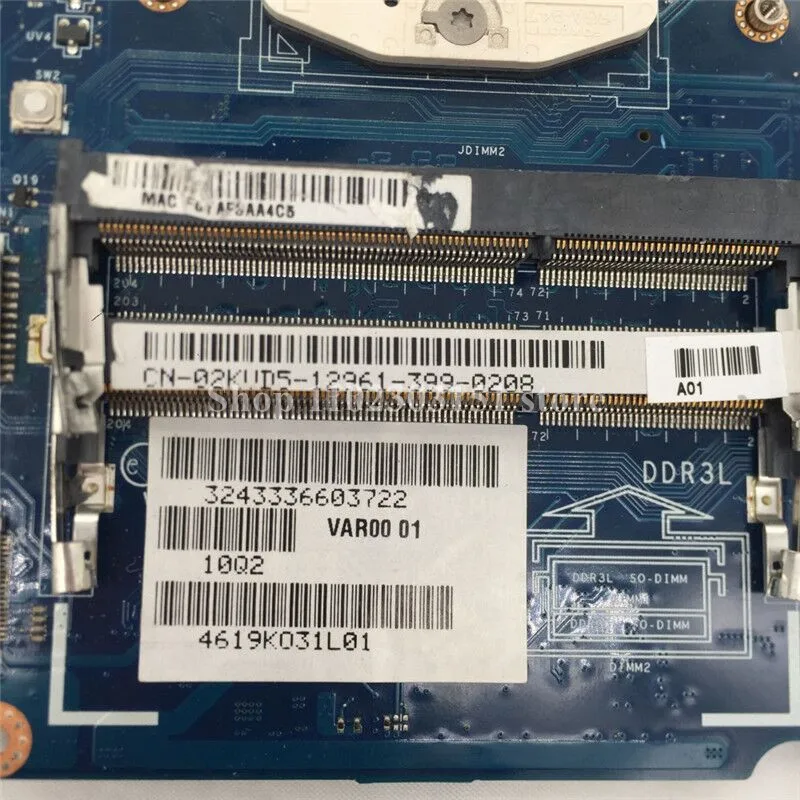 CN-02KVD5 02KVD5 2KVD5 N14E-GE-A1 VAR00 LA-9201P Mainboard Para DELL M14X R3 laptop Motherboar DDR3 100% Totalmente Testado Funcionando Bem