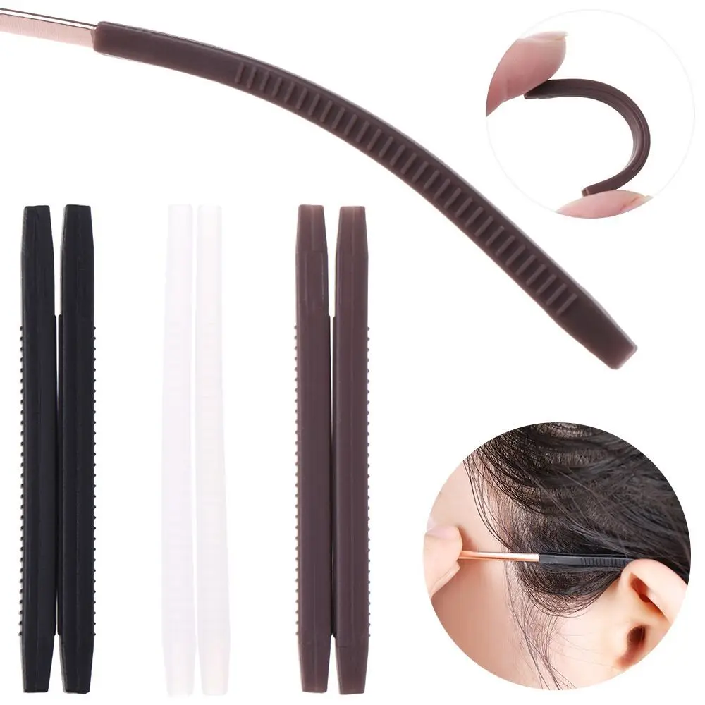 

5 Pairs Durable Silicone Glasses Spectacle Holder Sports Glasses Leg Sets Anti-Slip Sun Glasses Slip Set Tip Ear Grip