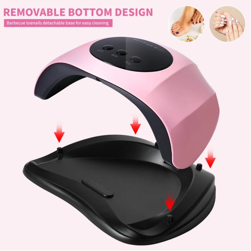 Nail Art Tools Nageldroger Machine UVLED Nagellamp Nageldroger voor nagelgellak Uitharden met slimme sensor Manicure Pedicure Tool