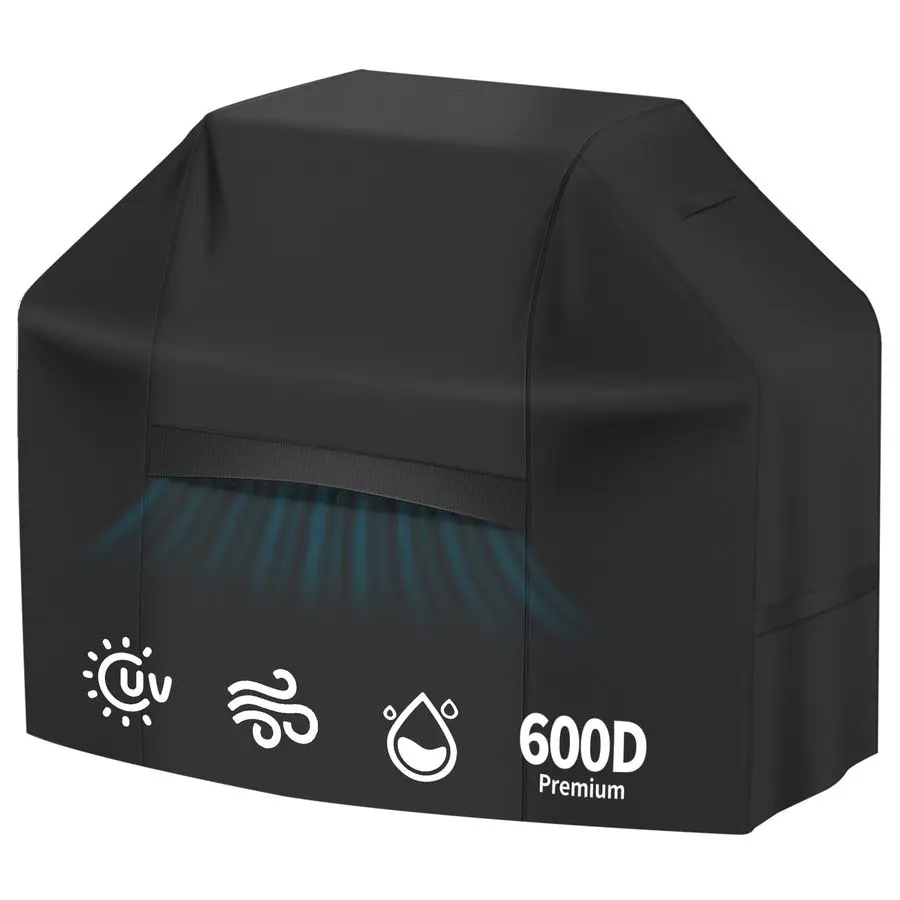 

Чехол для гриля 82 дюйма, чехол для уличного гриля, водонепроницаемый чехол для гриля из ткани 600D HeavyDuty, большие чехлы для газовых грилей