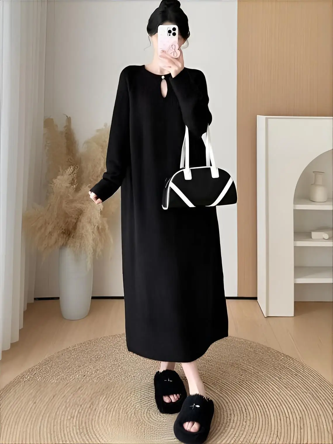 

Пуловеры длиной до колена, кашемировые свитера, джемперы, женские дикие толстые студенческие марикорские школьные девушки в полоску со звездами, сращенные Harajuku