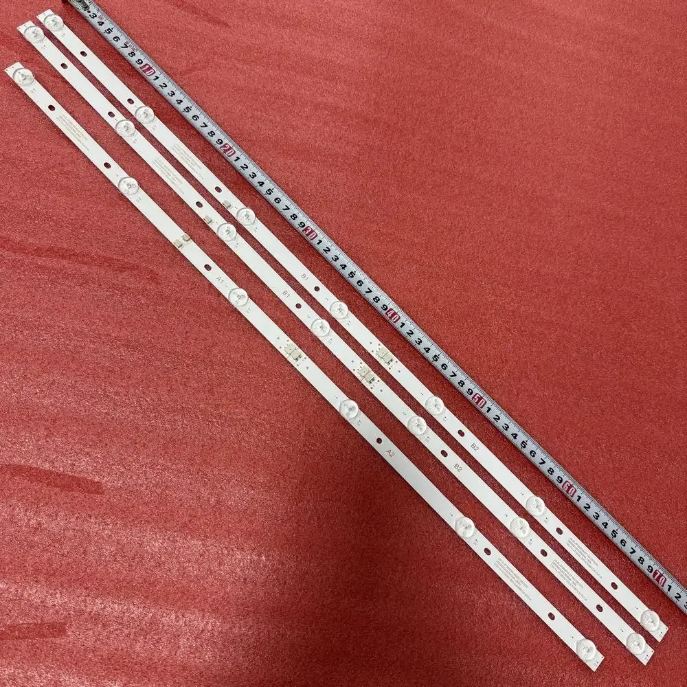 3pcs/set LED Strip For SYLED394IV SILVER IP-LE411061 IP-LE40/411061 R72-39D04-013 JS-D-JP385DM-062EC JS-D-JP385DM-071EC 38DM1000