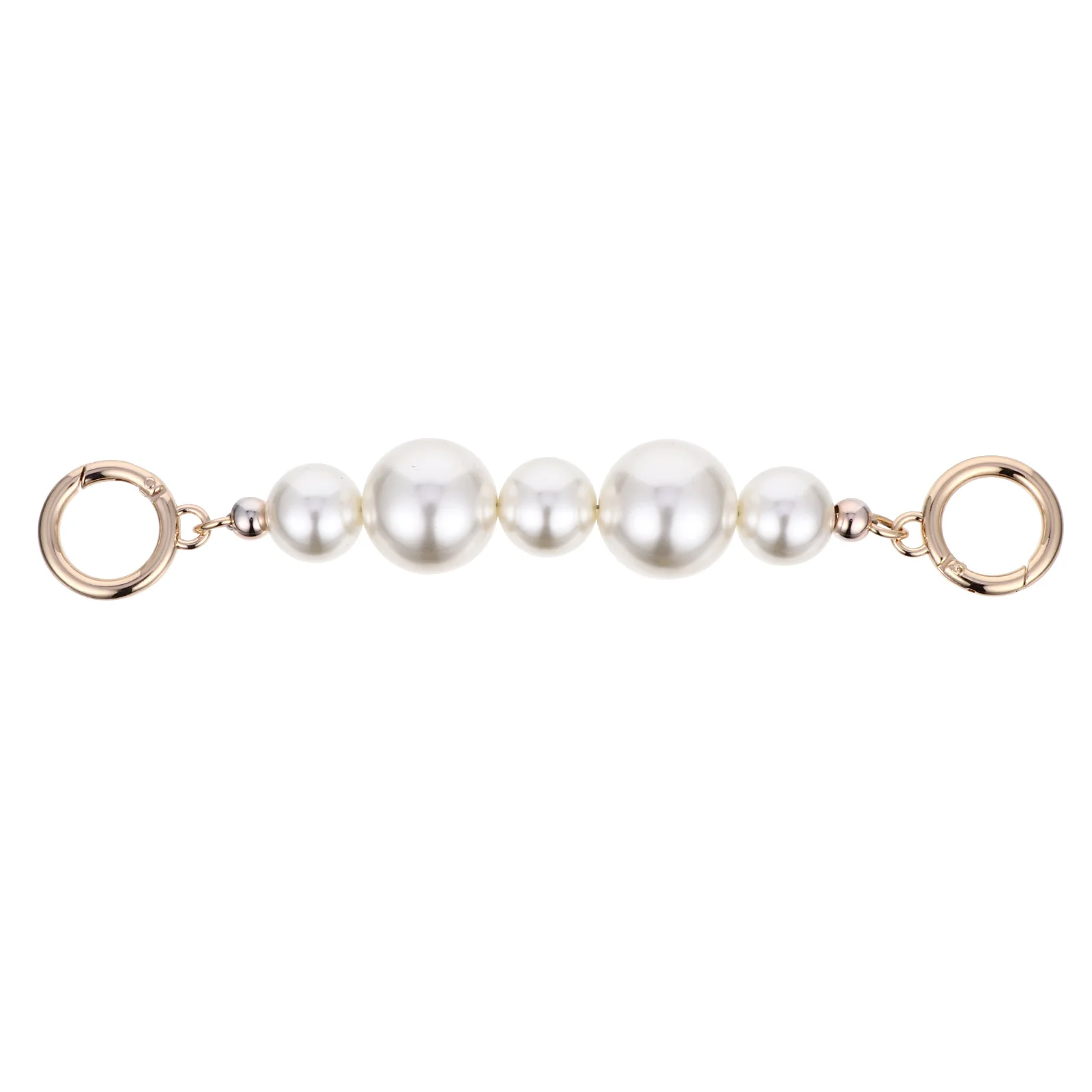 1 pçs saco de pérola corrente imitação pérola cinta diy bolsa alça substituição extensor corrente saco acessórios embreagens alça